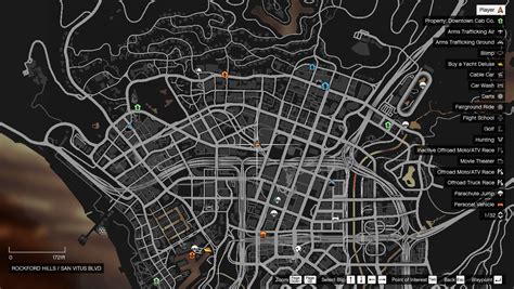 gta v metro map.